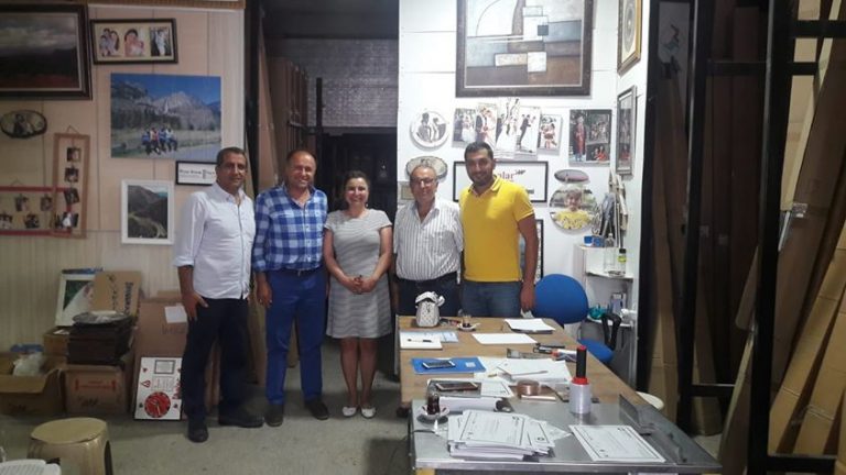 Özcanlar Çerçeve firması ziyareti