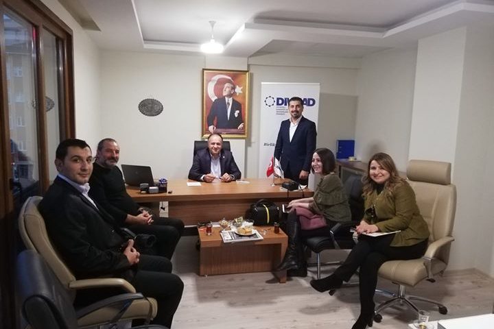 Sivas İş Dünyası dergisi, derneğimizi ziyaret etti