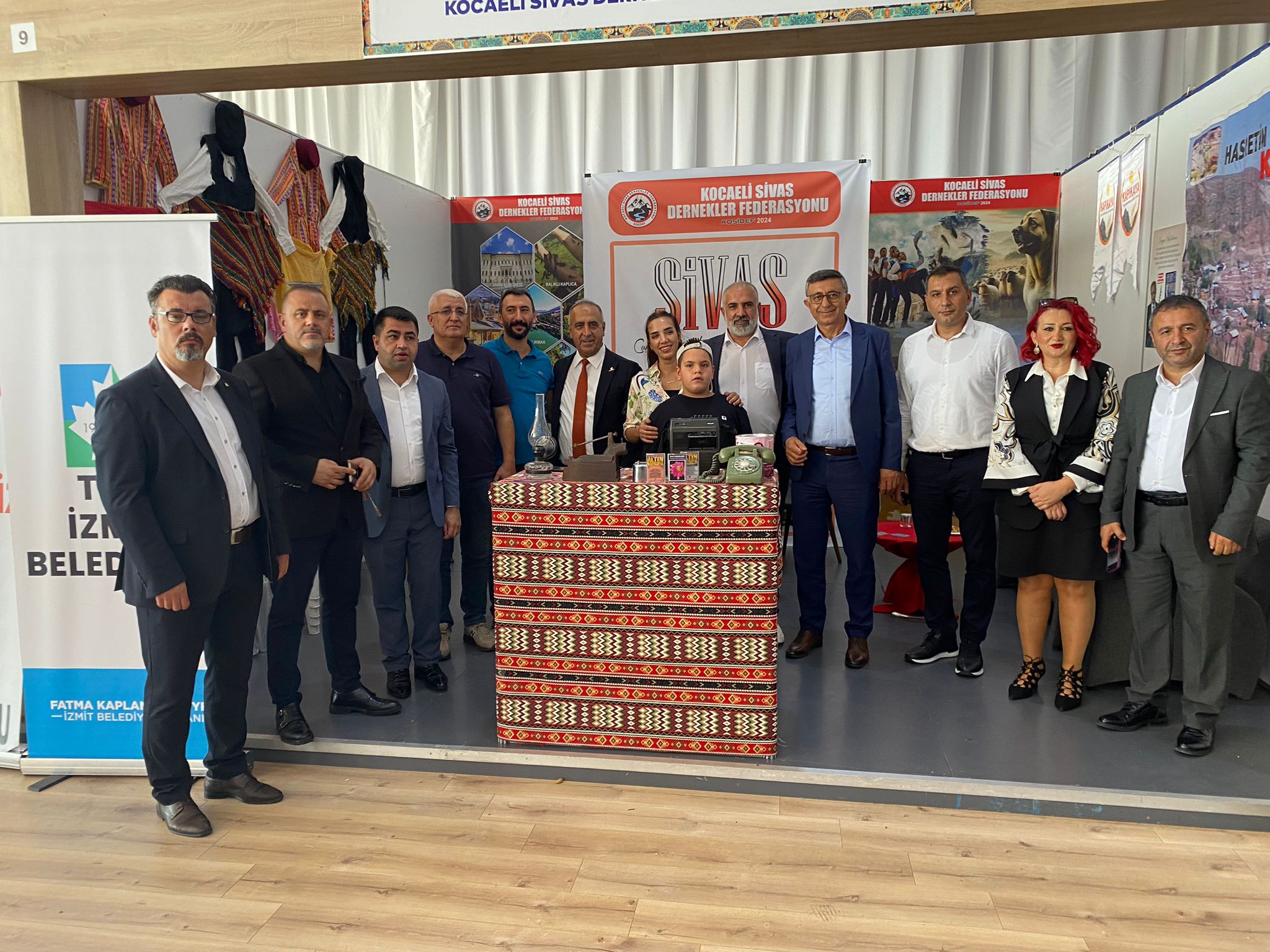 Sivas Kültür Buluşması Fuar Alanından