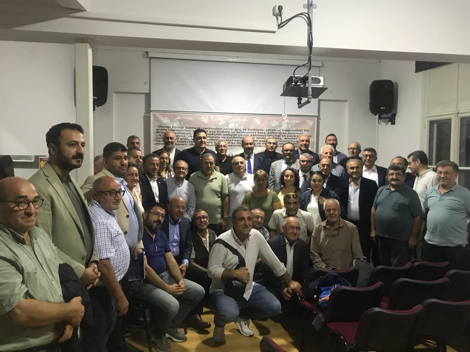 Divriği Kültür Derneğinde Söyleşideydik